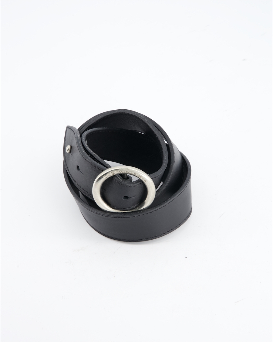 Dolce & Gabbana Belt Leather Black