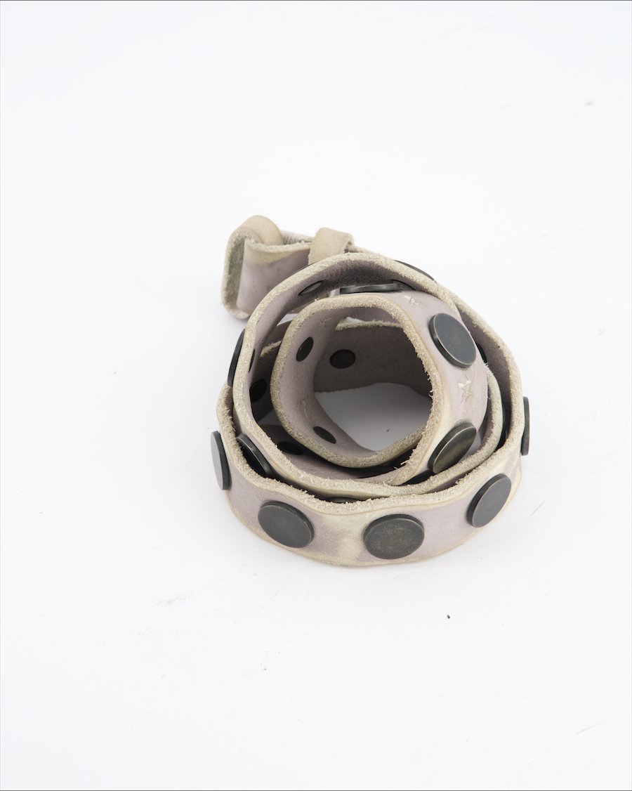 Manita Grace Belt Leather Grey