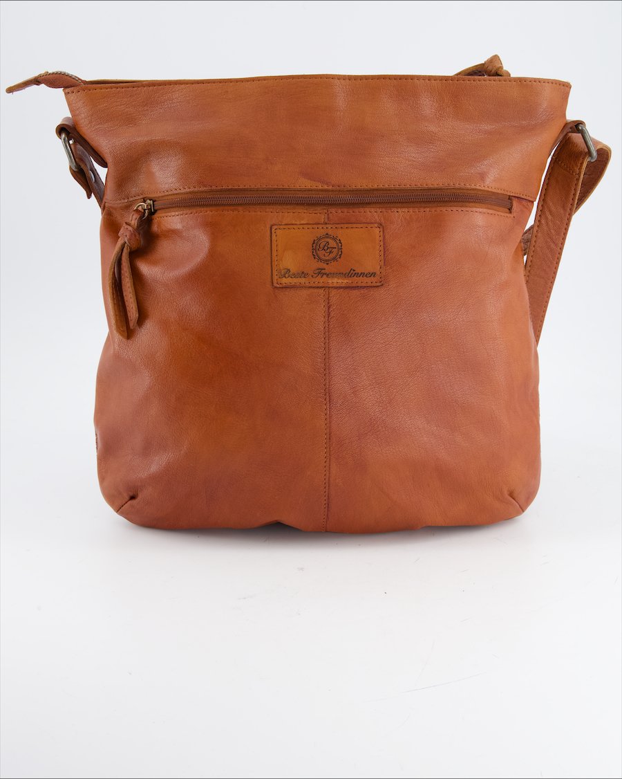 Beste Freundinnen Crossbody Bag Leather Brown