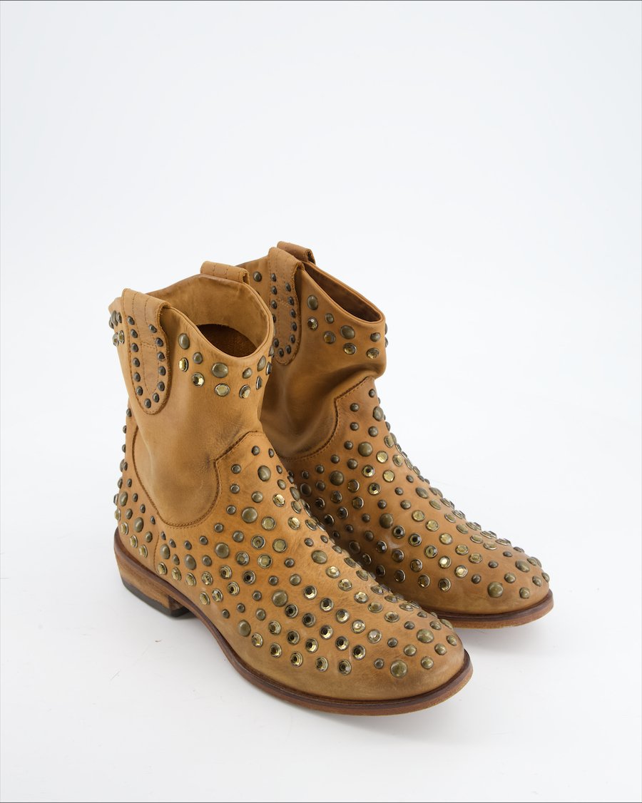 Strategia Boots Leather Brown Eu 38