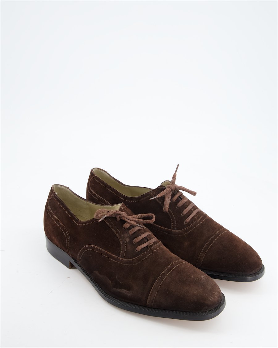 Piero Pollini & Piero Noé Flats Suede Brown Eu 44