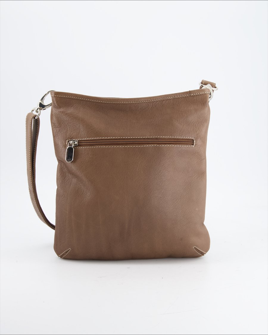 Navyboot Crossbody Bag Leather Brown