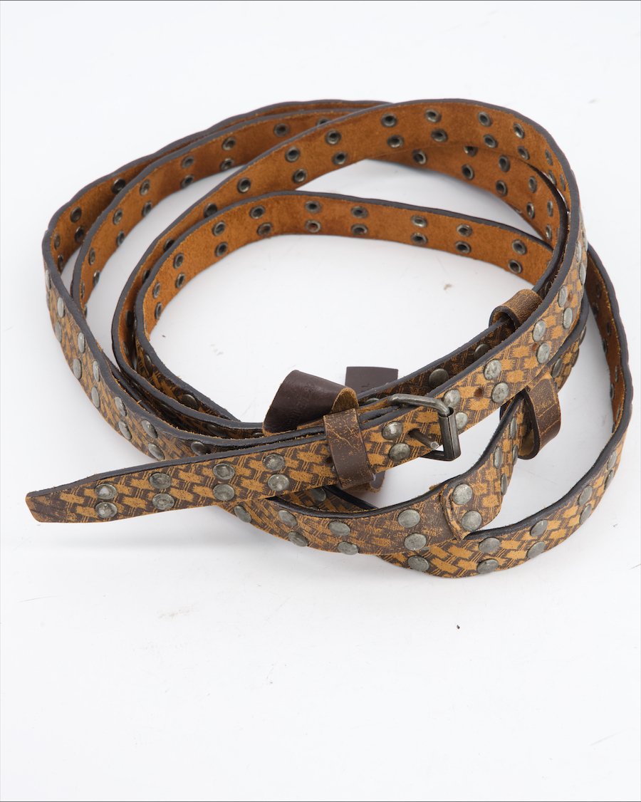 Dolce & Gabbana Belt Leather Brown