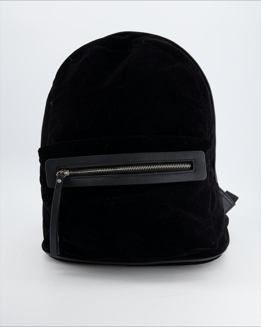 Pieces Backpack Velvet Black