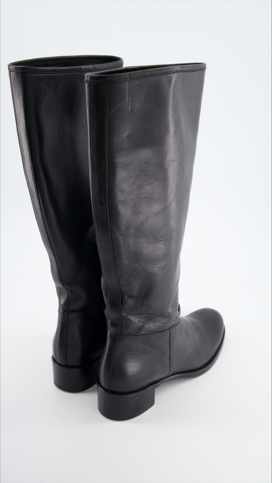 Prada Boots Leather Black Eu 36 - immagine 3