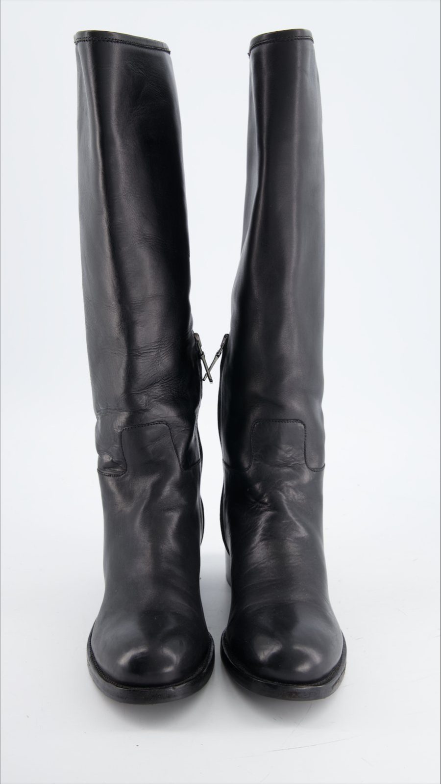 Prada Boots Leather Black Eu 36 - immagine 4