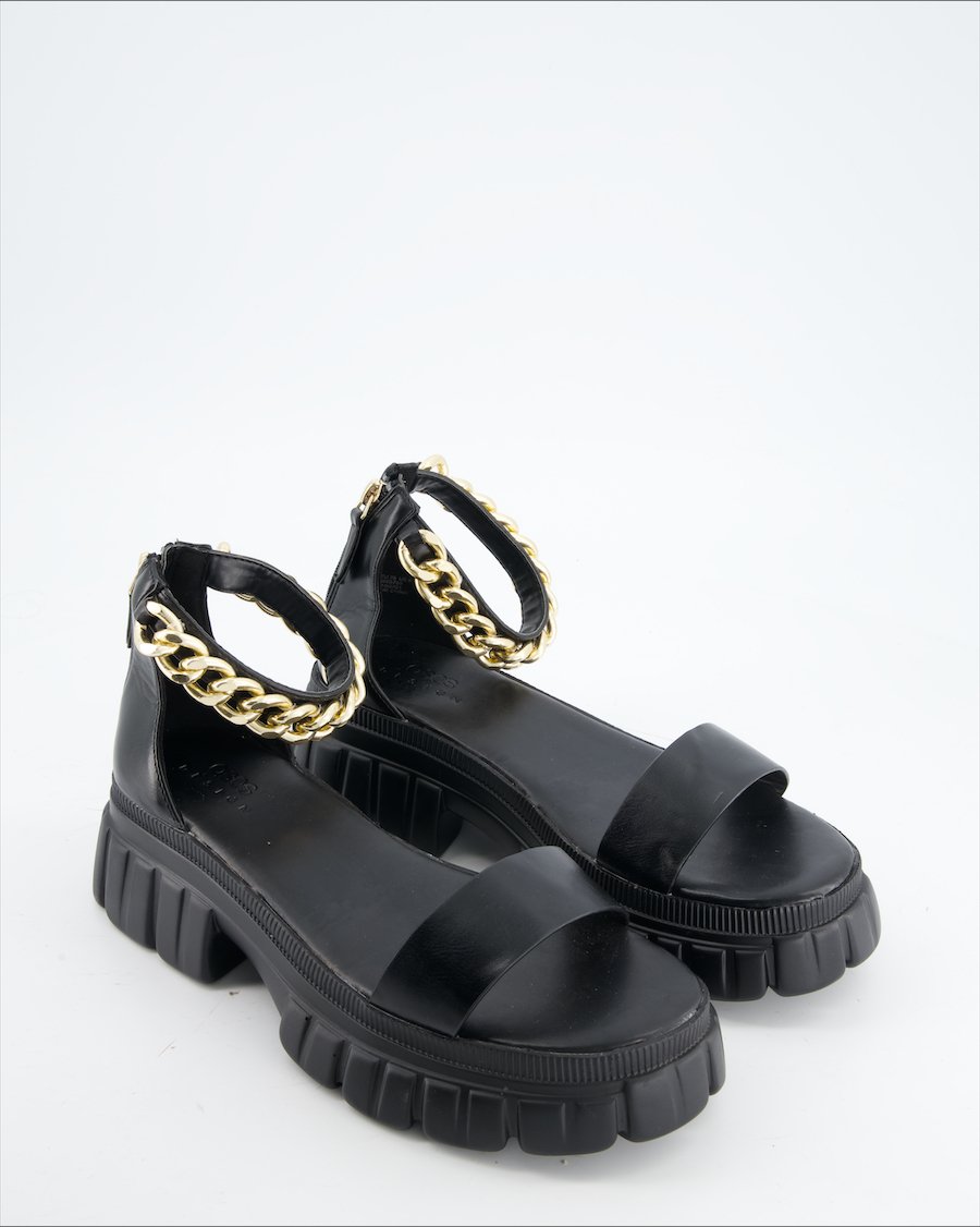 Asos Sandals Leather Black Eu 39