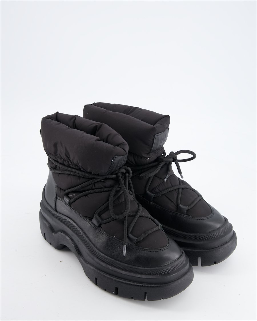 H&M Boots Leather Black Eu 37