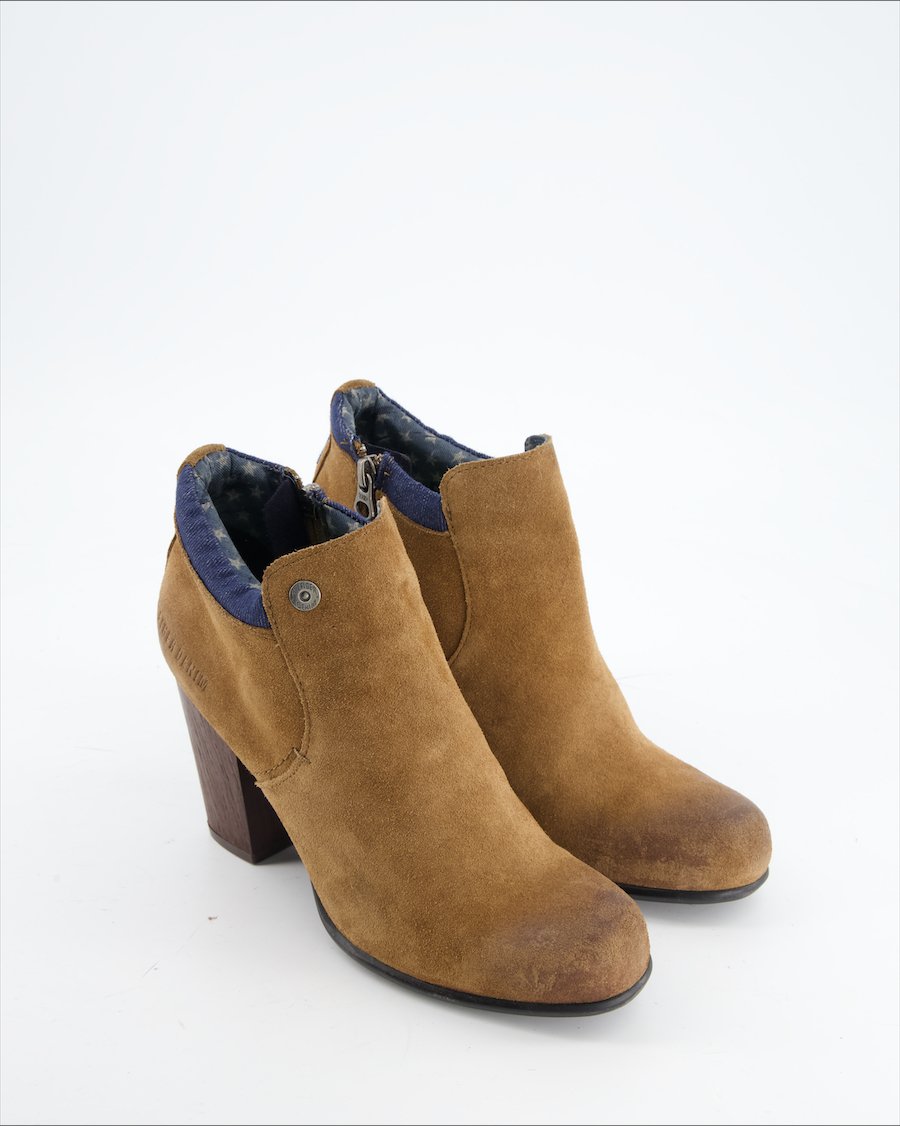 Hilfiger Denim Heels Suede Brown Eu 39
