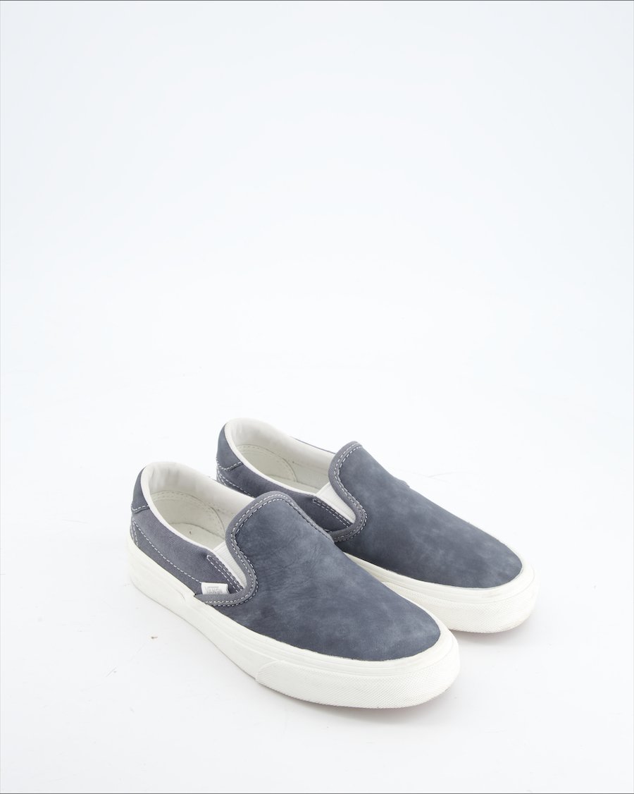 Vans Trainers Leather Grey Eu 35