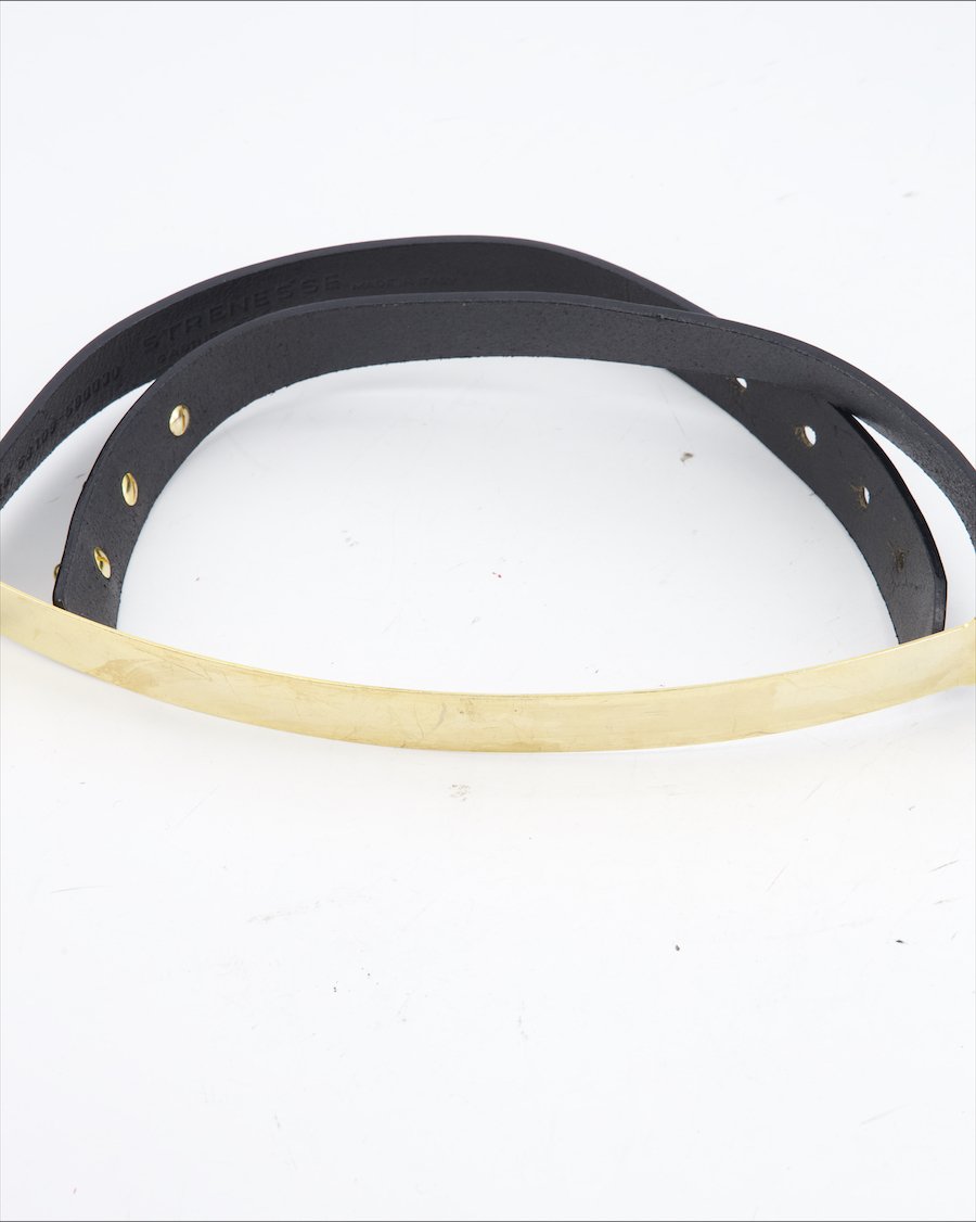Strenesse Belt Leather Black