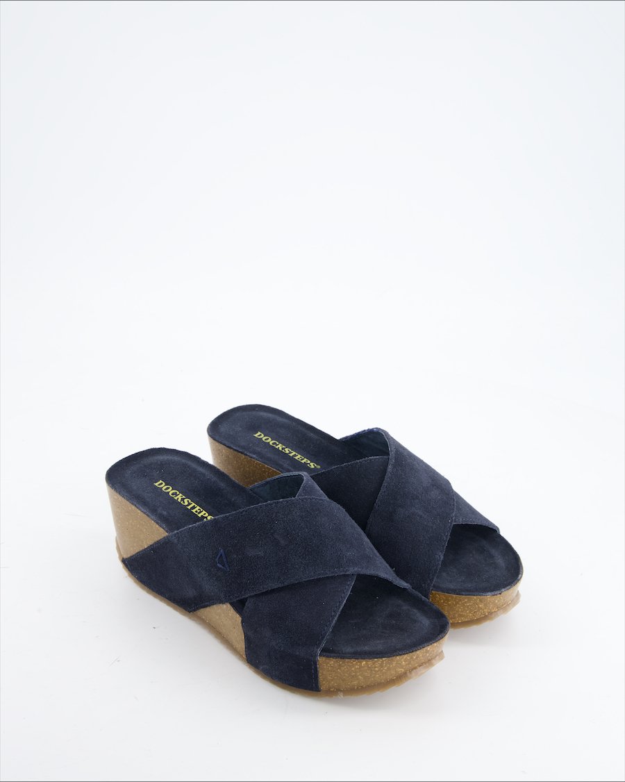 Docksteps Sandals Suede Navy Eu 38