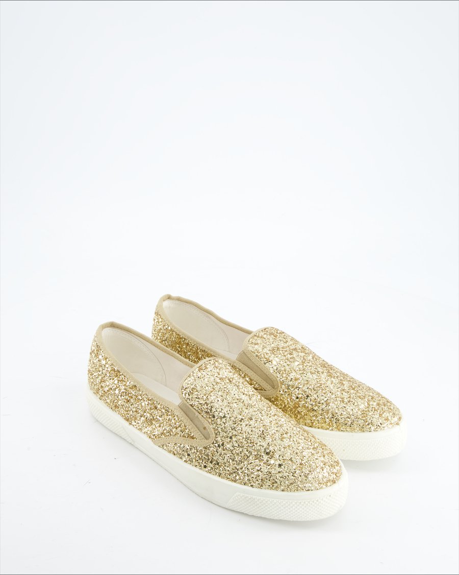 Office London Trainers Cloth Gold Eu 41