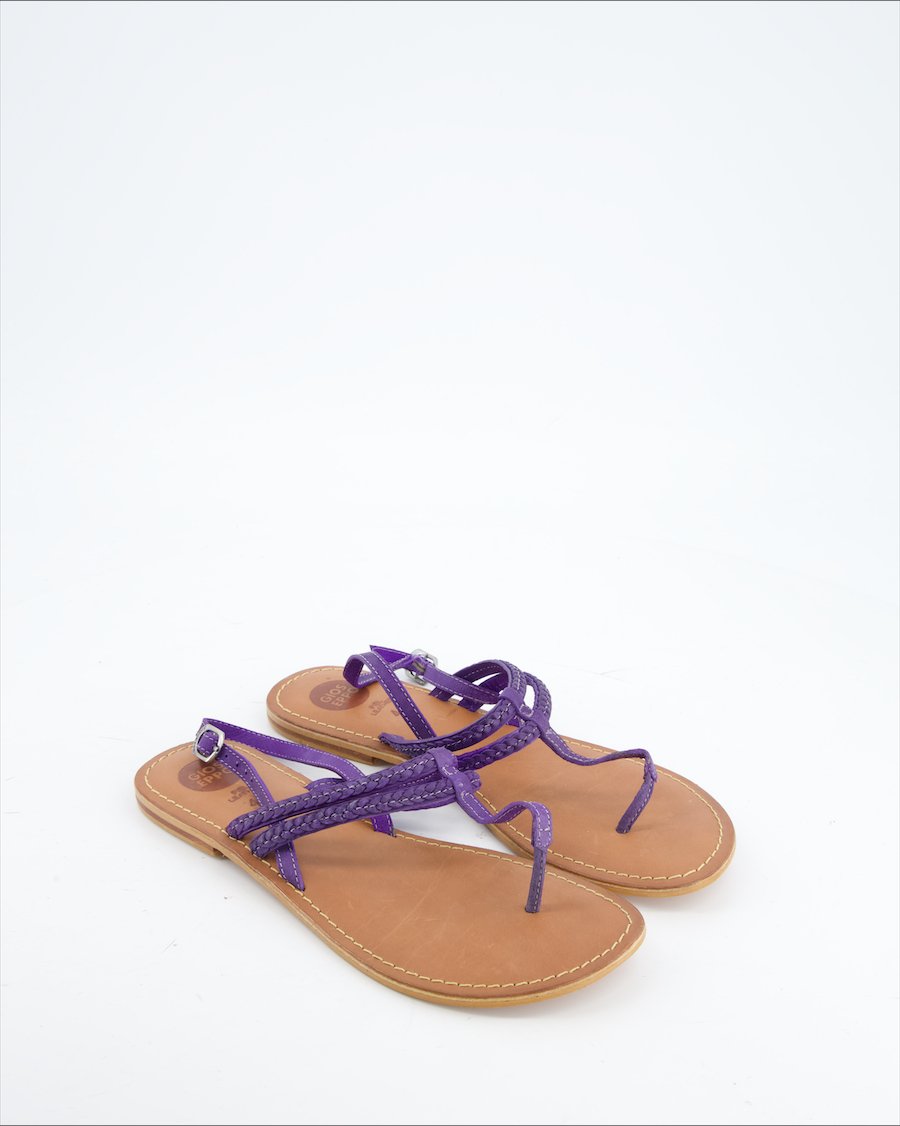 Gioseppo Sandals Leather Purple Eu 40