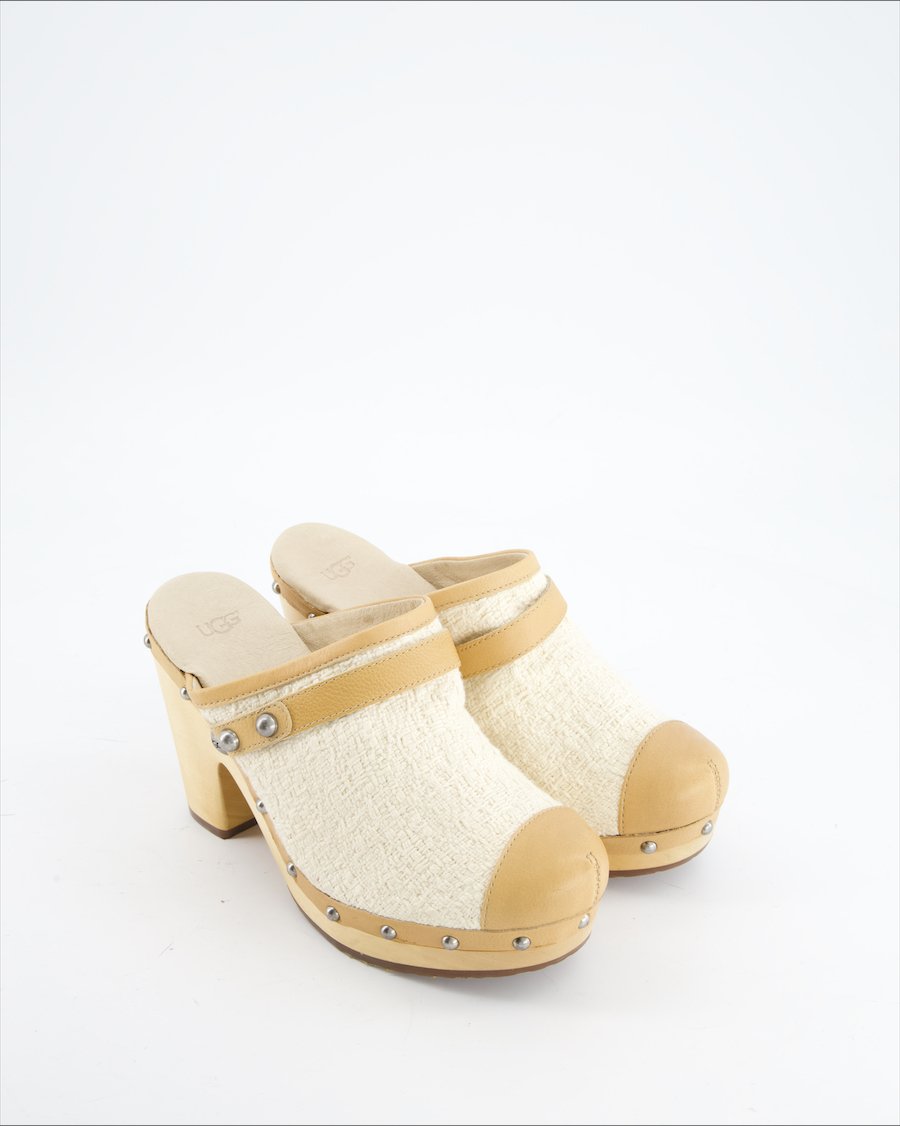 UGG Heels Cloth White Eu 39