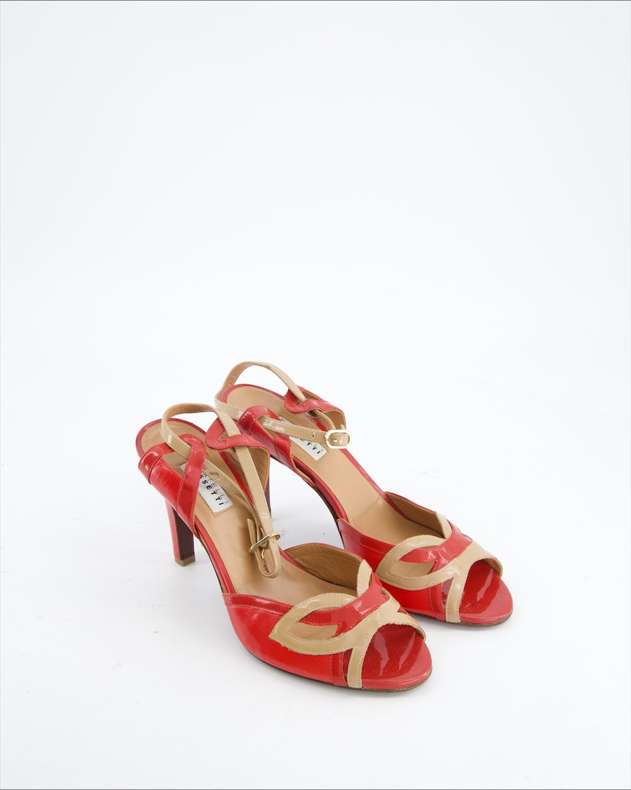 Fratelli Rossetti Heels Leather Red Eu 37.5