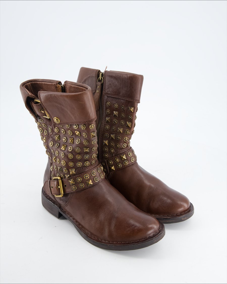 UGG Boots Leather Brown Eu 37