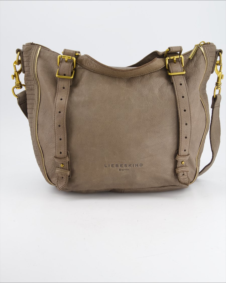 Liebeskind Handbag Leather Grey