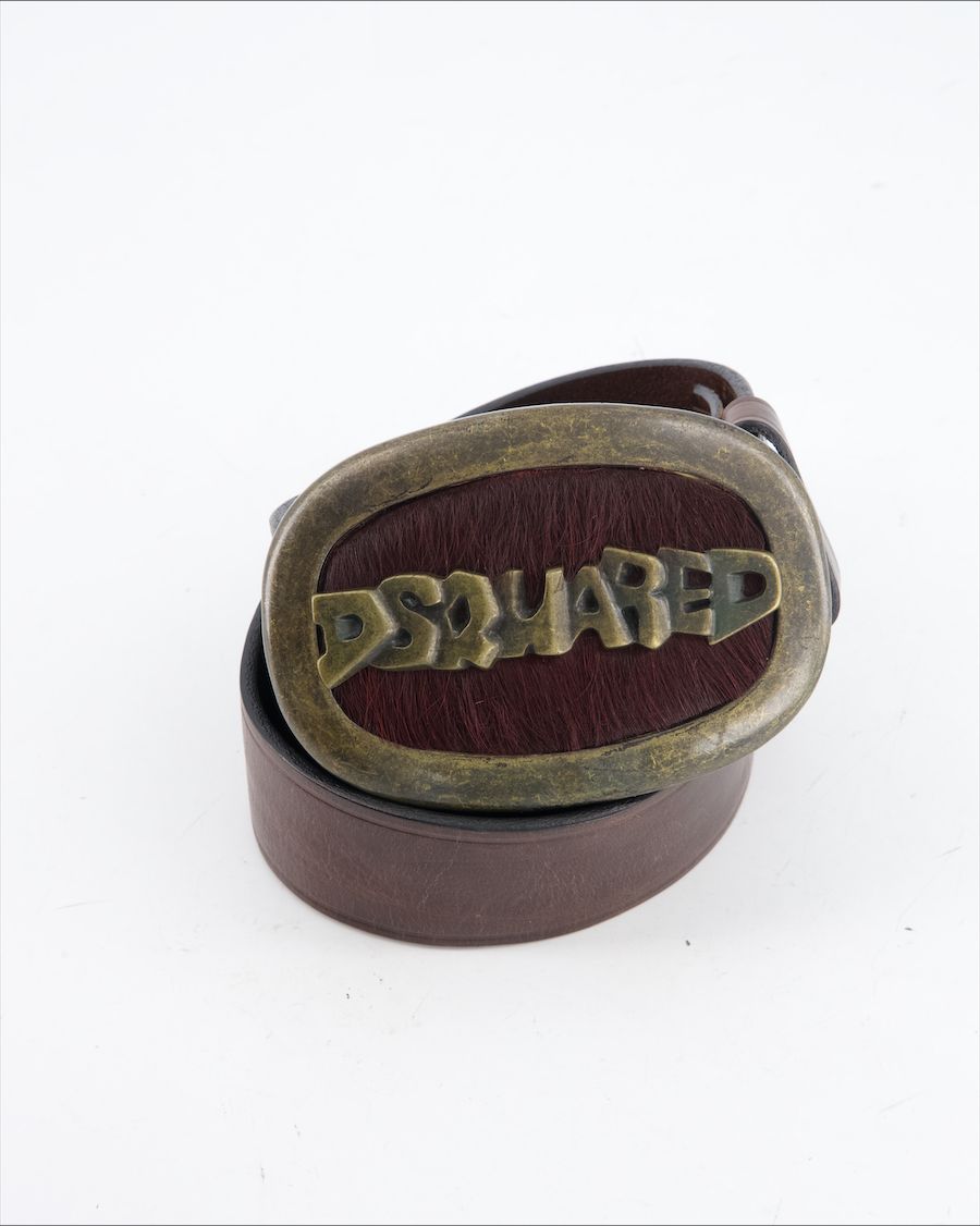 Dsquared2 Belt Leather Brown