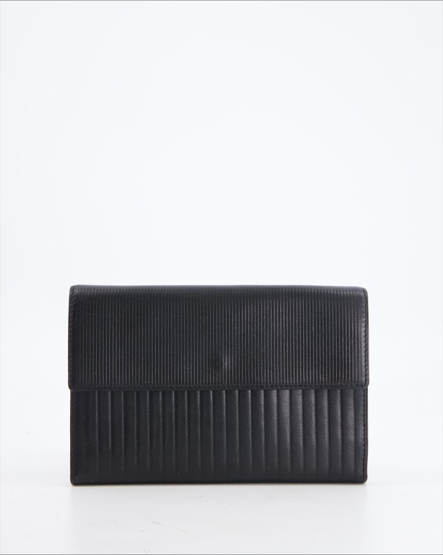 Gianni Versace Wallet Leather Black