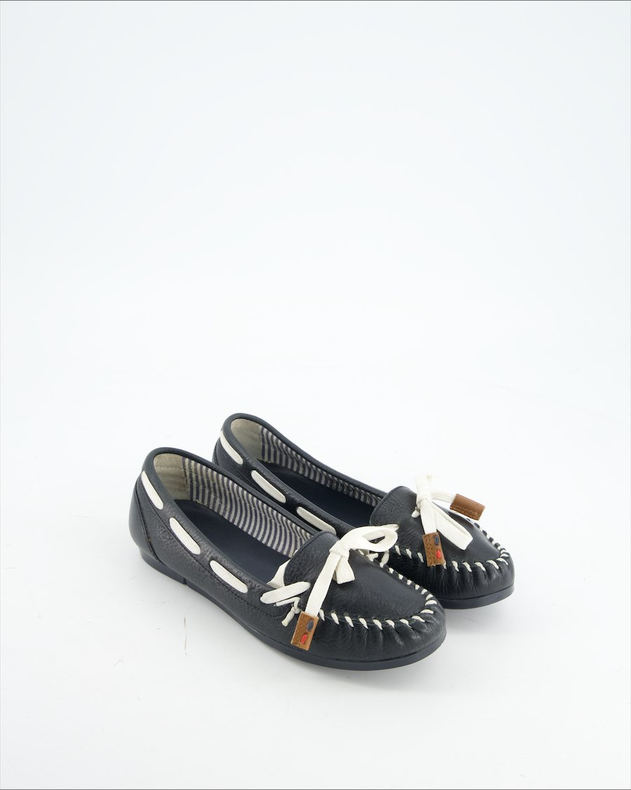 Tommy Hilfiger Flats Leather Black Eu 37
