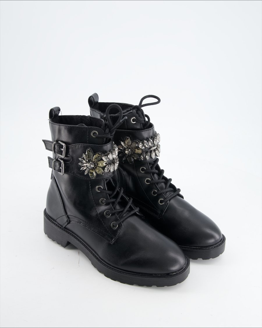 Accessoires Boots Leather Black Eu 39
