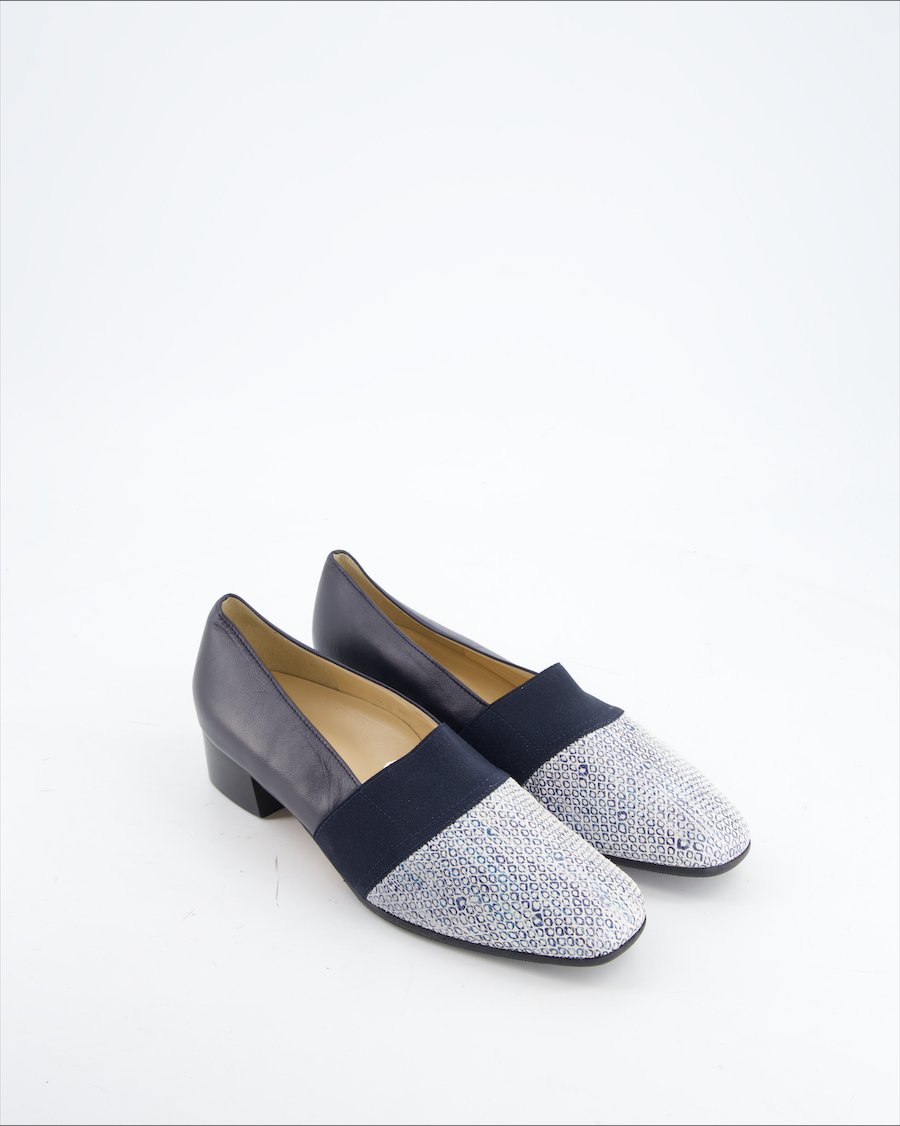 Brunate Heels Leather Navy Eu 37