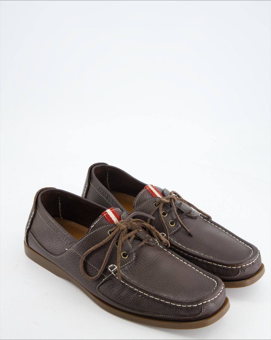 Bally Flats Leather Brown EU 46.5