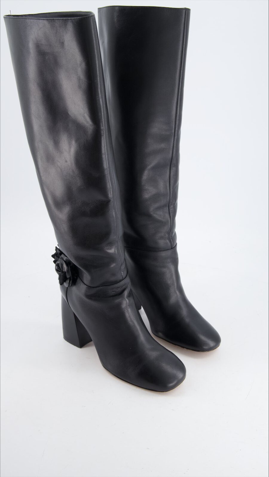 Tory Burch Boots Leather Black Eu 38