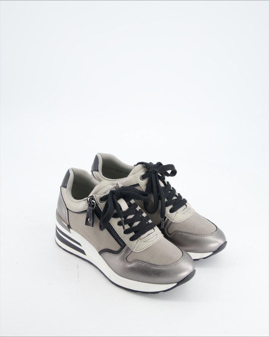 Venice Trainers Leather Grey Eu 36
