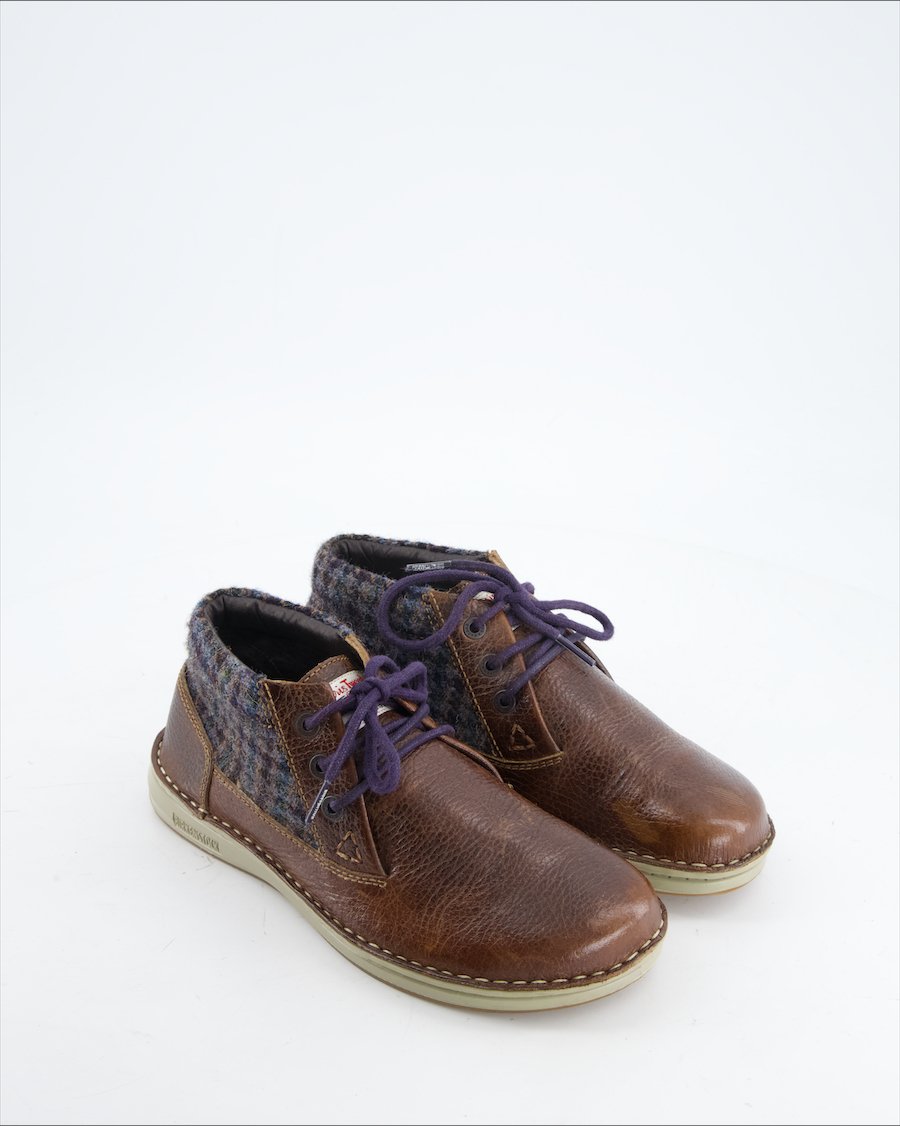 Birkenstock Flats Leather Brown Eu 38