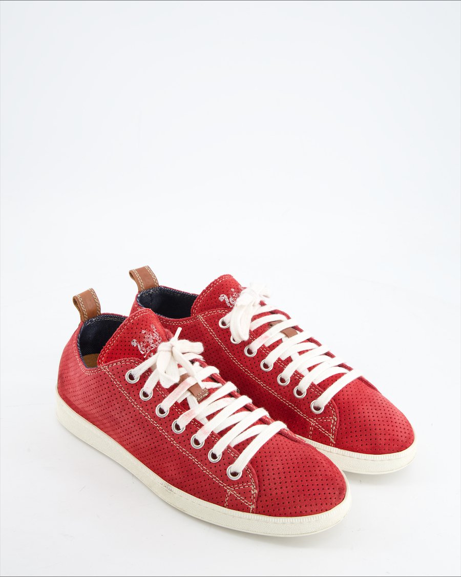 Dsquared2 Trainers Leather Red Eu 42