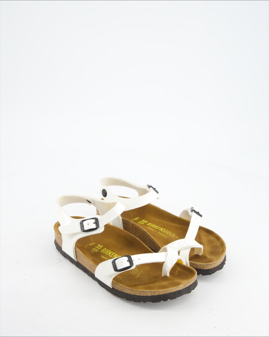 Birkenstock Sandals Leather White Eu 35