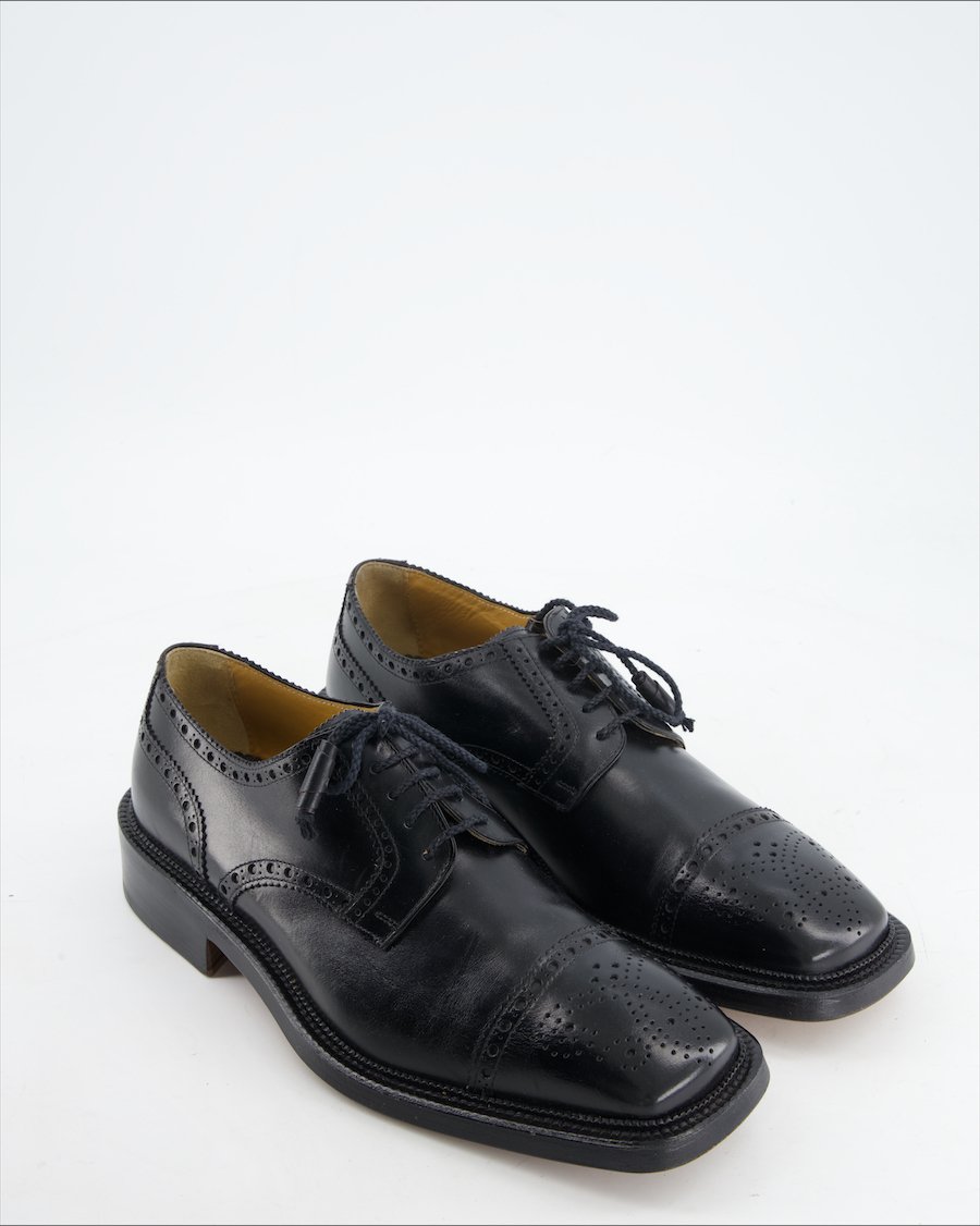 Cortina Flats Leather Black Eu 42