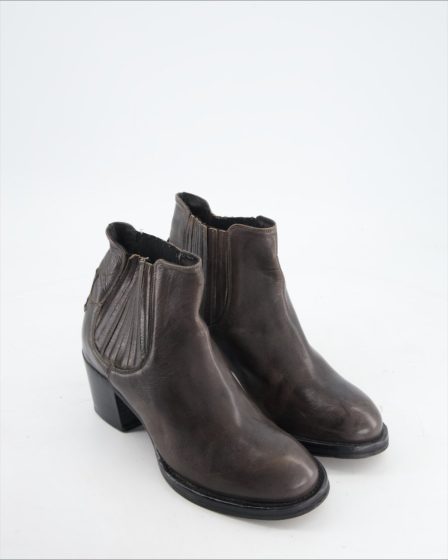 Le Ruemarcel Boots Leather Grey Eu 38