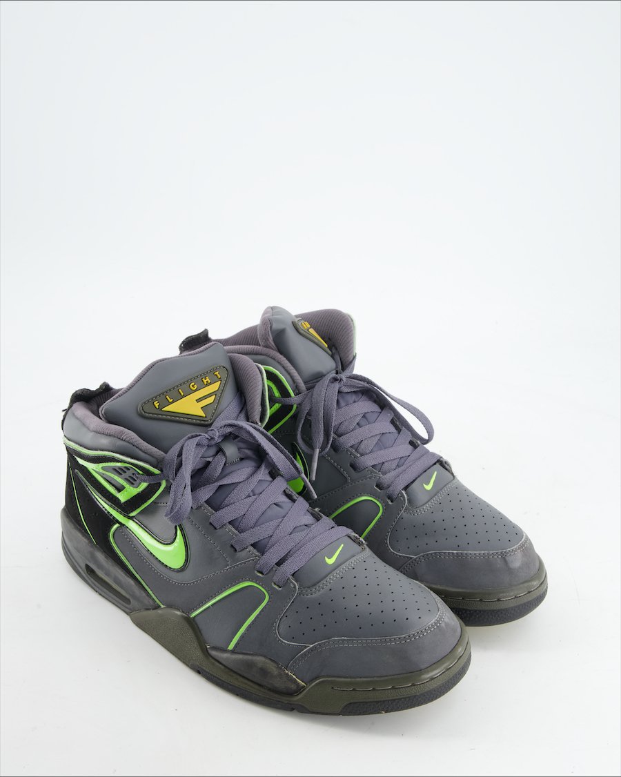 Nike Trainers Leather Grey Eu 45