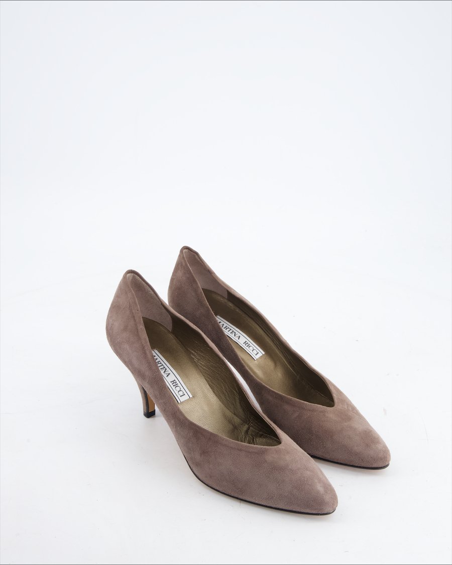 Martina Ricci heels Suede Grey EU 38.5