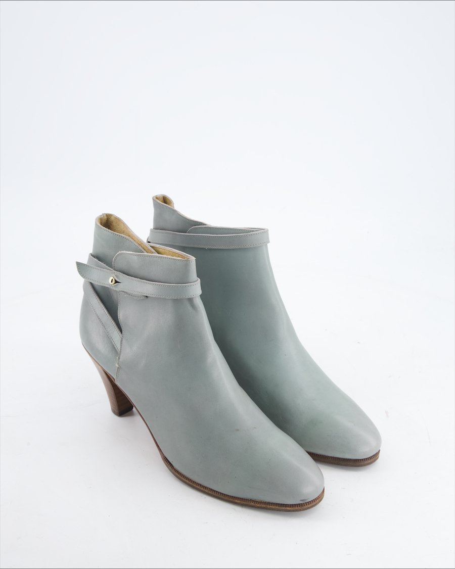 Tino Ferrario boots Leather Turquoise EU 40.5