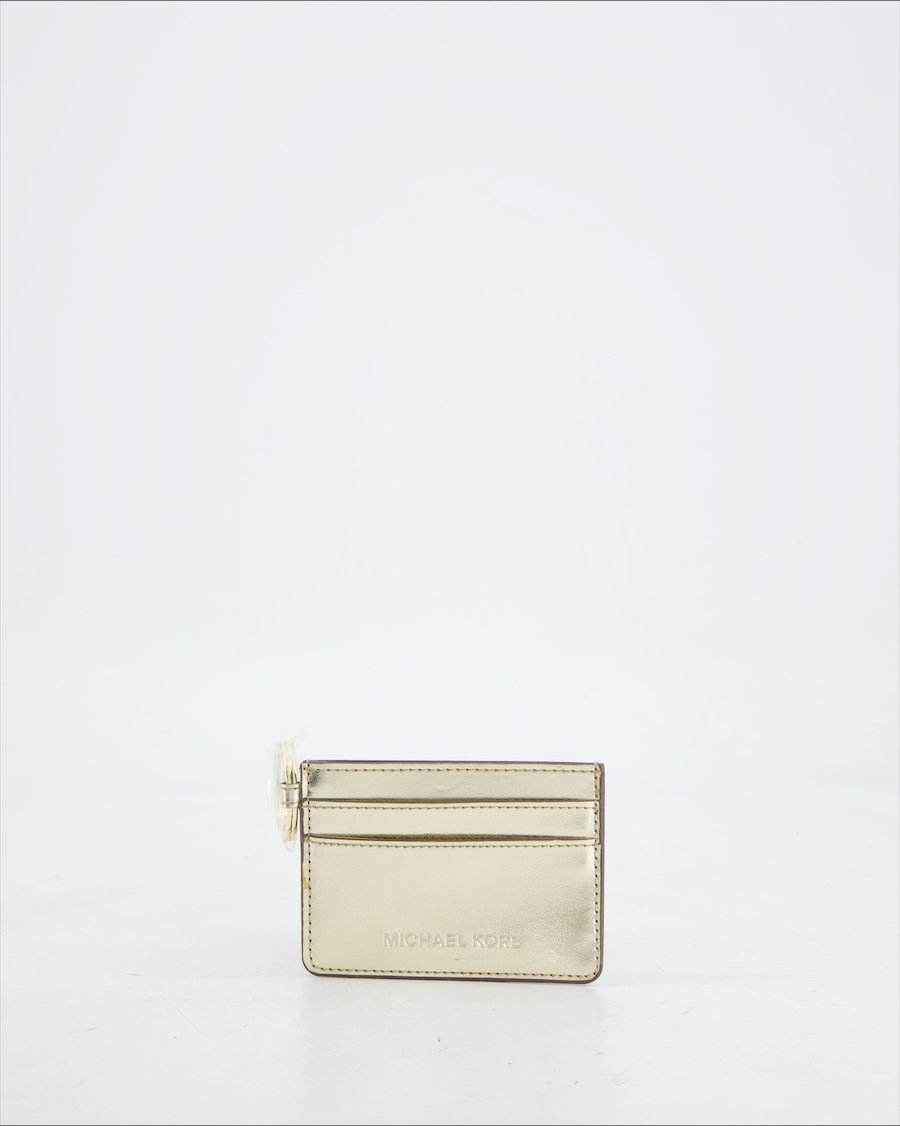 Michael Kors Wallet Leather Gold