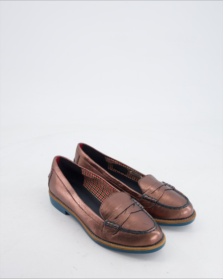 Tommy Hilfiger Flats Leather Brown Eu 38
