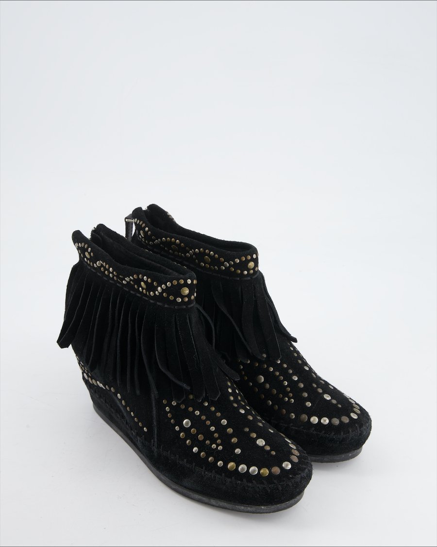 ASH Boots Suede Black Eu 37