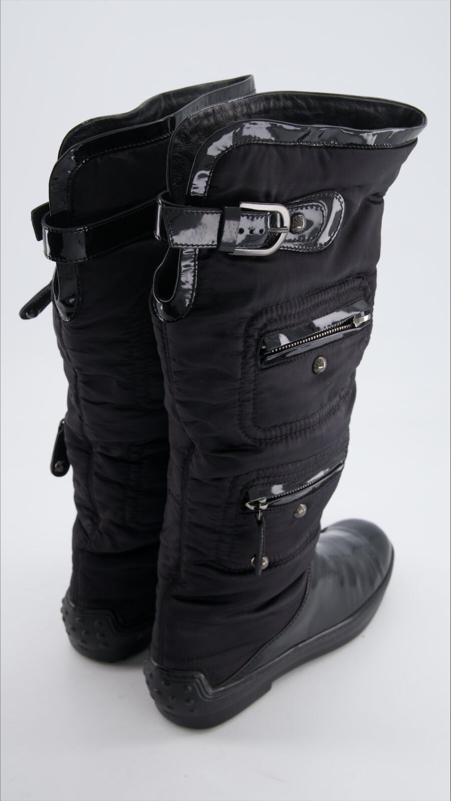 Tod's Boots Leather Black Eu 38 - immagine 3