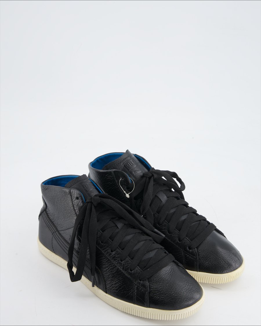 Puma Trainers Leather Black Eu 38