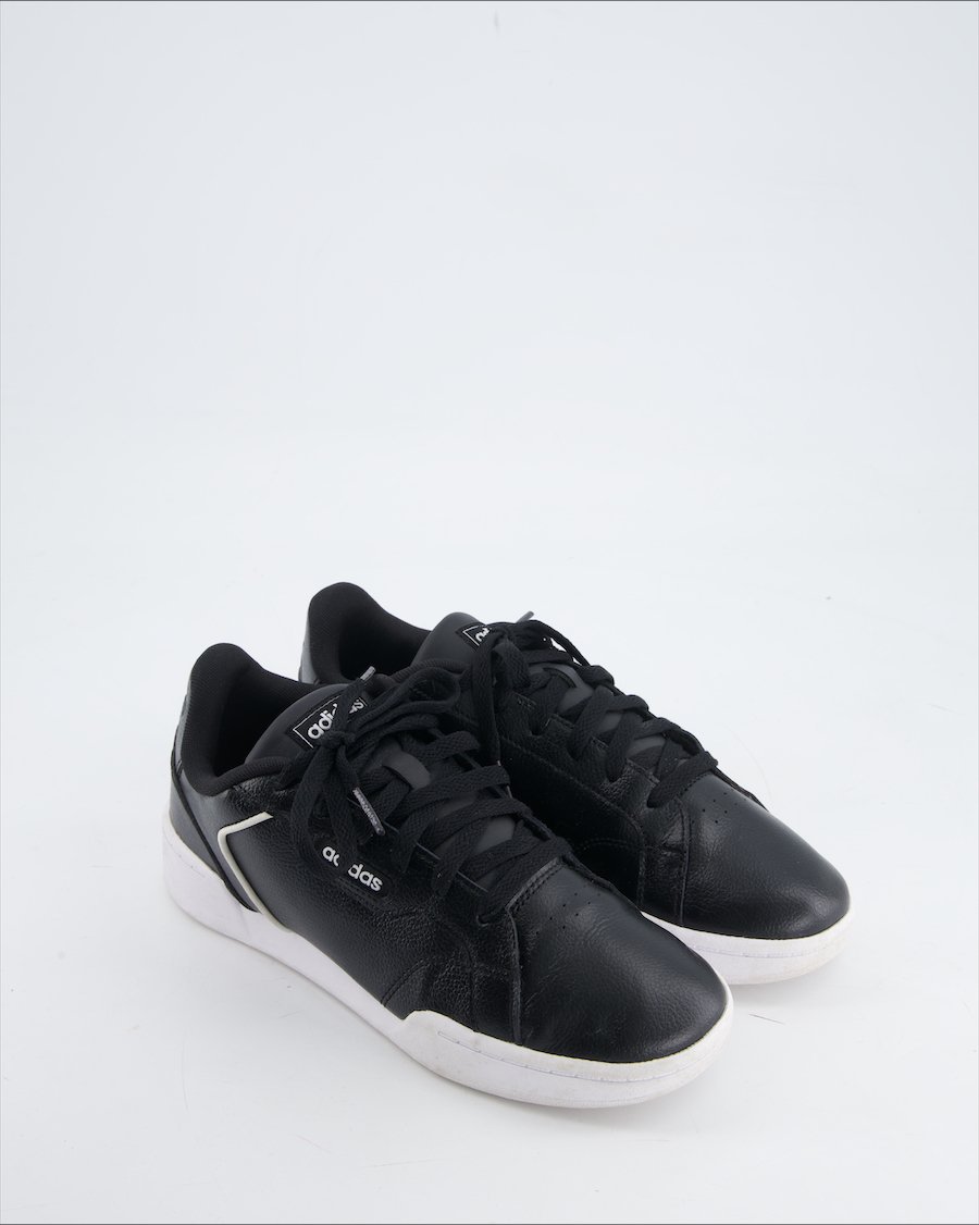 Adidas Trainers Leather Black Eu 38