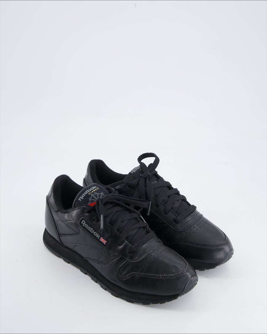 Reebok Trainers Leather Black Eu 38