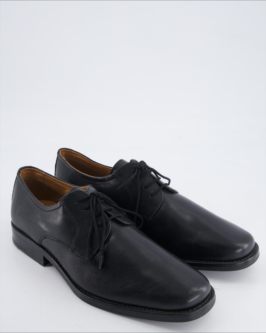 Roberto Santi Flats Leather Black Eu 45