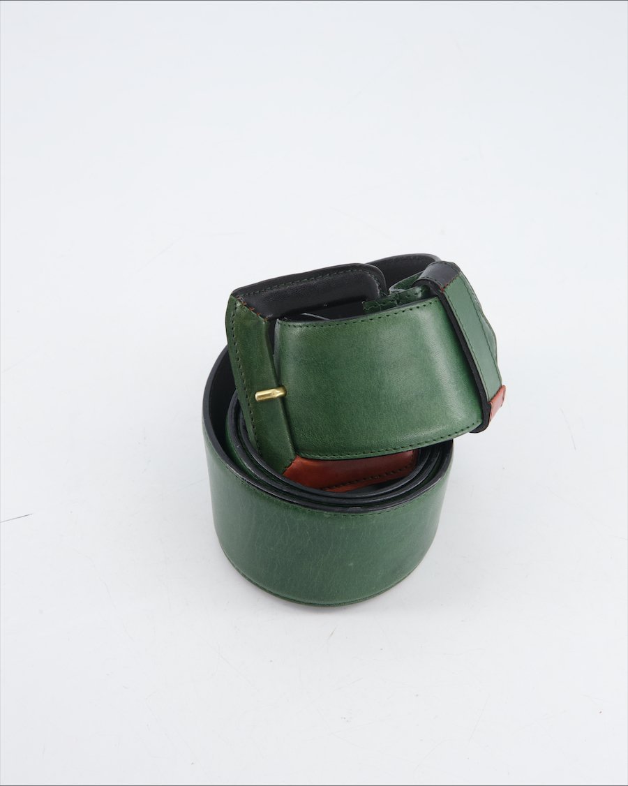 Roirene Belt Leather Green