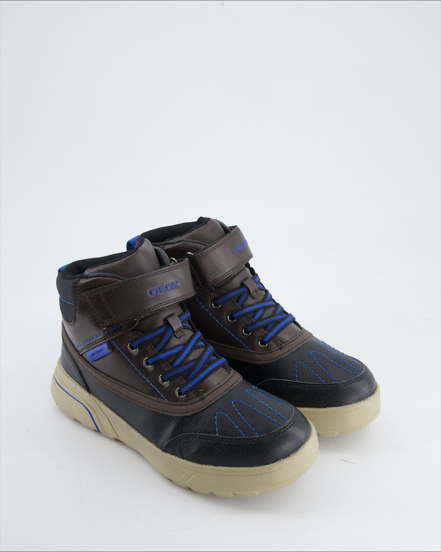 Geox Trainers Leather Brown Eu 37