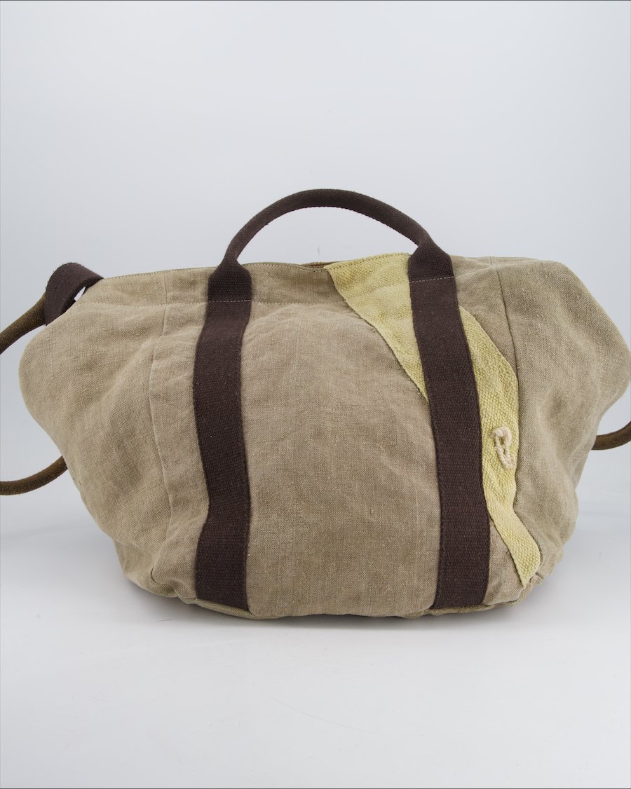 Bayside Travel Bag Cloth Beige