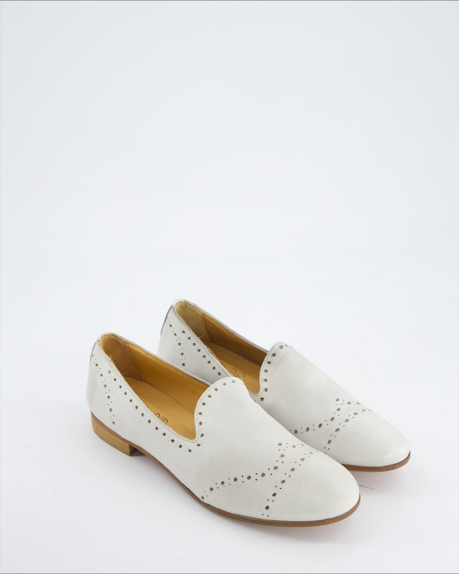 MAT 20 Flats Leather White Eu 37